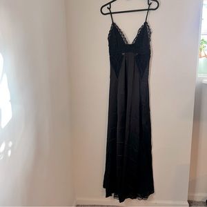 Free People Initimately Lacy Black Slip Dress Size S